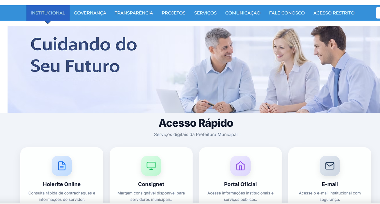 Site Previdência